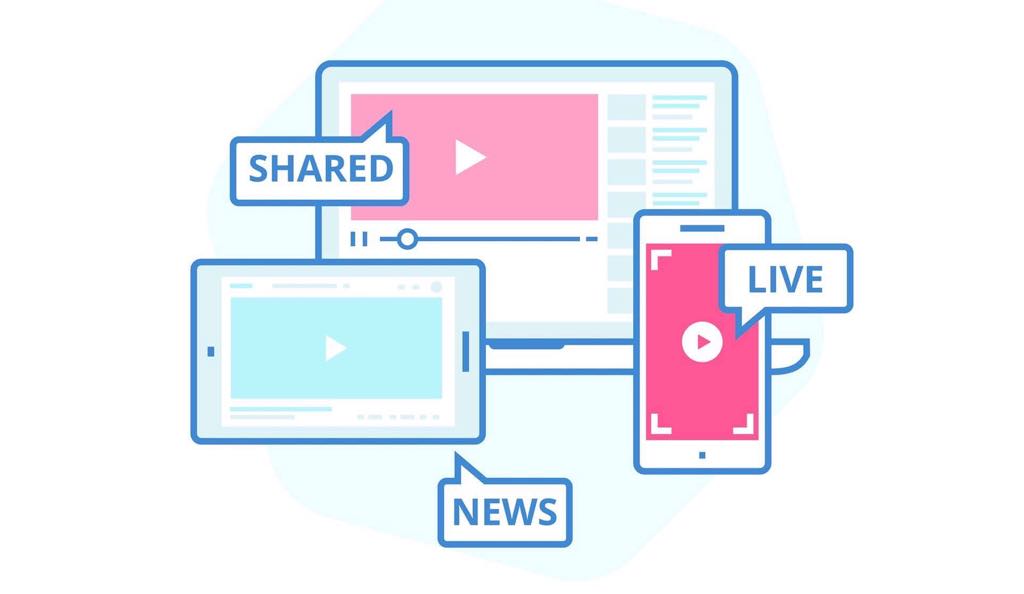 Social media trends - Examples of video formats on different social media platforms 