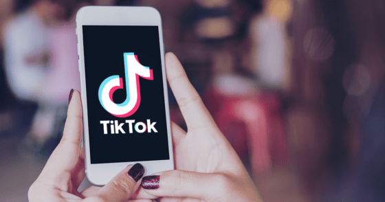 TikTok app Logo - mobile device