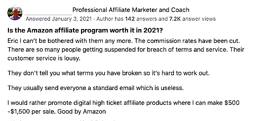 Is the Amazon affiliate program worth it in 2021?