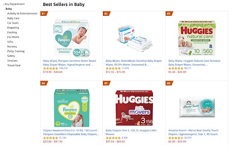 baby products best sellers