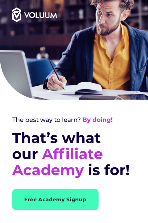 Affiliate Academy signup!