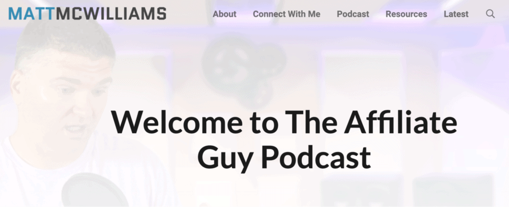the affiliate guy podcast