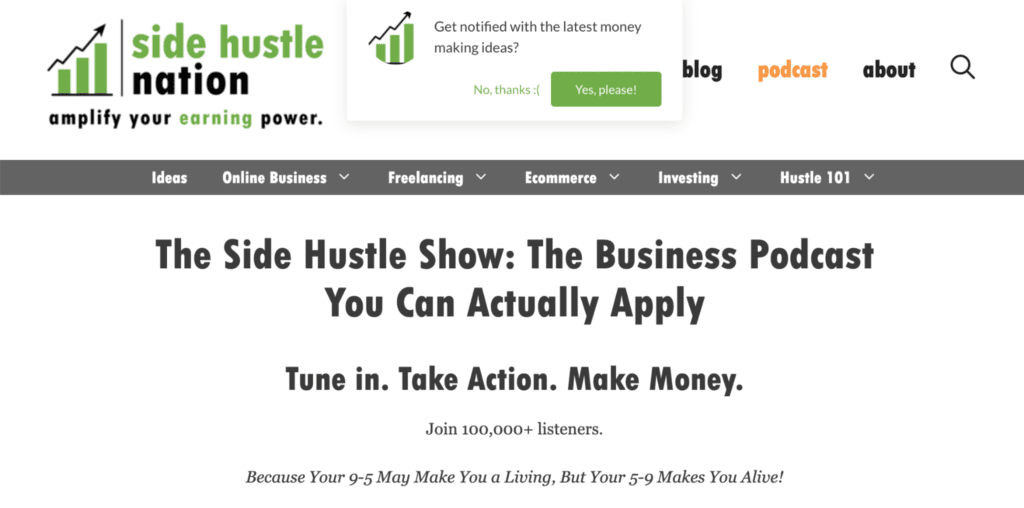 the side hustle show