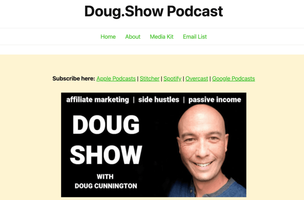 the doug show affiliate marketing