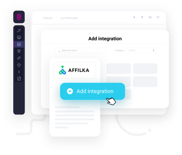 Adding the Affilka integration in Voluum